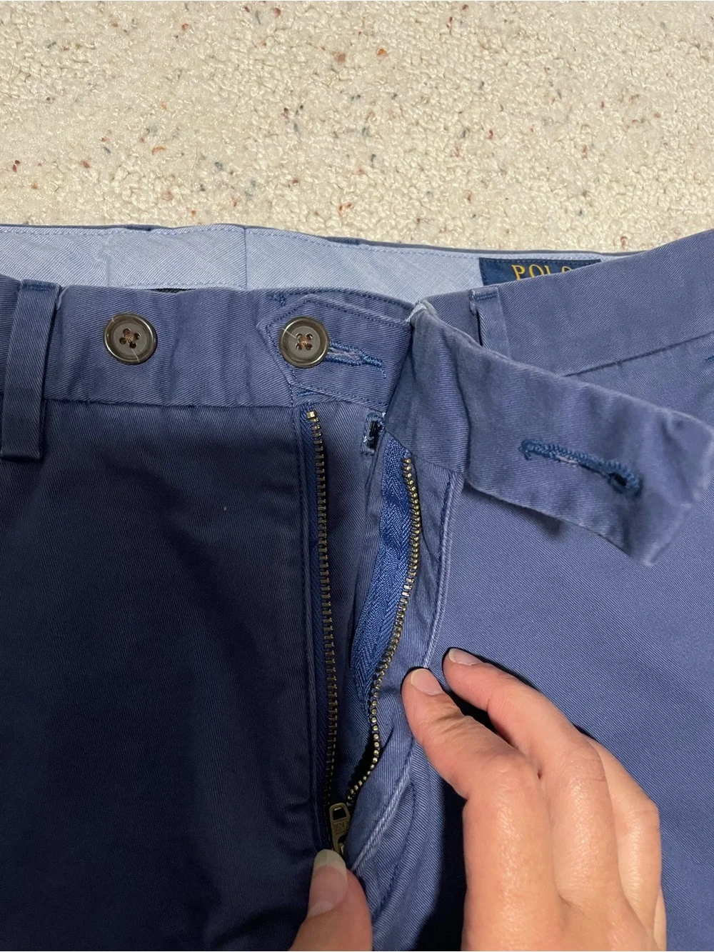 Polo by Ralph Lauren Navy Blue Chinos